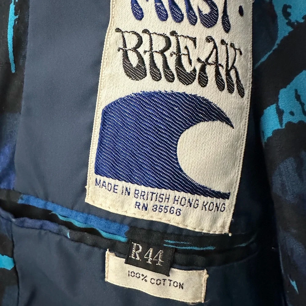 Sandwich Isles Blue Tapa jacket 44R